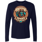 T-Shirts Midnight Navy / Small Ghost Pirate Grog Nmns Men's Premium Long Sleeve