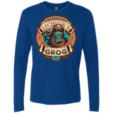 T-Shirts Royal / Small Ghost Pirate Grog Nmns Men's Premium Long Sleeve