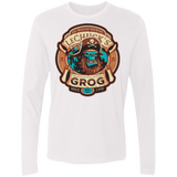 T-Shirts White / Small Ghost Pirate Grog Nmns Men's Premium Long Sleeve