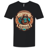 T-Shirts Black / X-Small Ghost Pirate Grog Nmns Men's Premium V-Neck