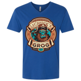 T-Shirts Royal / X-Small Ghost Pirate Grog Nmns Men's Premium V-Neck