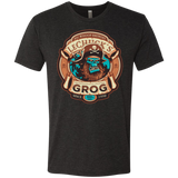 T-Shirts Vintage Black / Small Ghost Pirate Grog Nmns Men's Triblend T-Shirt