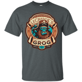T-Shirts Dark Heather / Small Ghost Pirate Grog Nmns T-Shirt