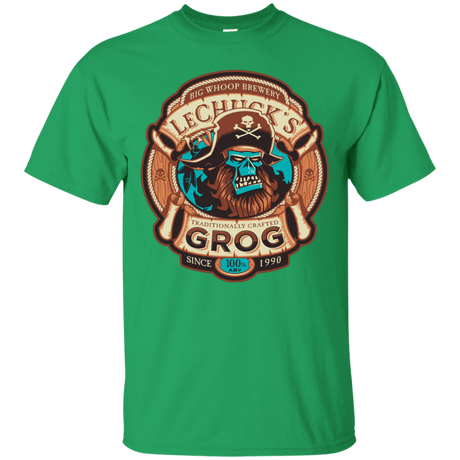 T-Shirts Irish Green / Small Ghost Pirate Grog Nmns T-Shirt