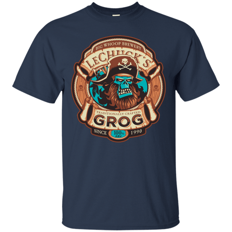T-Shirts Navy / Small Ghost Pirate Grog Nmns T-Shirt
