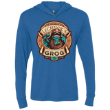 T-Shirts Vintage Royal / X-Small Ghost Pirate Grog Nmns Triblend Long Sleeve Hoodie Tee