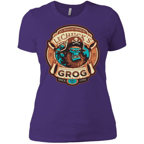 T-Shirts Purple / X-Small Ghost Pirate Grog Nmns Women's Premium T-Shirt