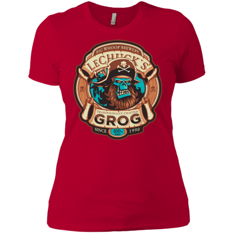 T-Shirts Red / X-Small Ghost Pirate Grog Nmns Women's Premium T-Shirt