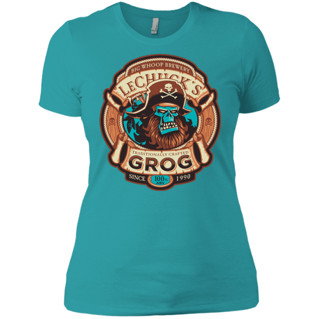 T-Shirts Tahiti Blue / X-Small Ghost Pirate Grog Nmns Women's Premium T-Shirt