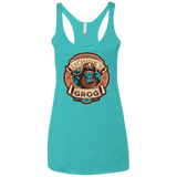 T-Shirts Tahiti Blue / X-Small Ghost Pirate Grog Nmns Women's Triblend Racerback Tank