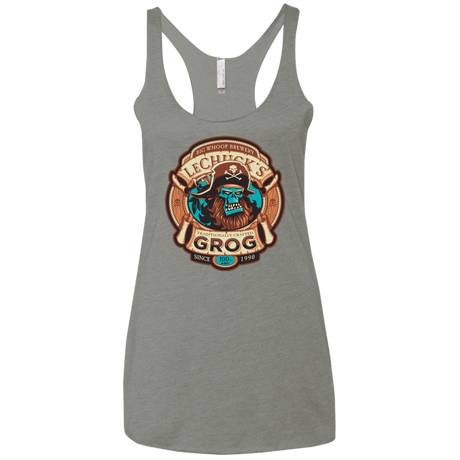 T-Shirts Venetian Grey / X-Small Ghost Pirate Grog Nmns Women's Triblend Racerback Tank