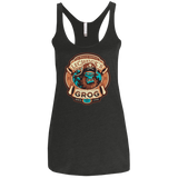 T-Shirts Vintage Black / X-Small Ghost Pirate Grog Nmns Women's Triblend Racerback Tank
