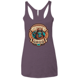 T-Shirts Vintage Purple / X-Small Ghost Pirate Grog Nmns Women's Triblend Racerback Tank