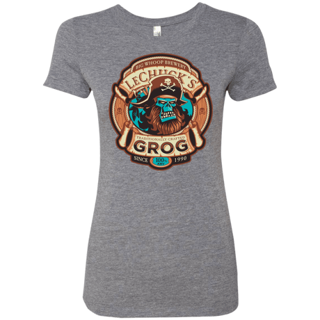 T-Shirts Premium Heather / Small Ghost Pirate Grog Nmns Women's Triblend T-Shirt