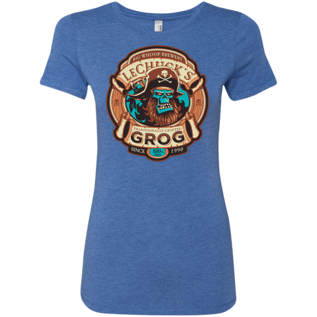 T-Shirts Vintage Royal / Small Ghost Pirate Grog Nmns Women's Triblend T-Shirt