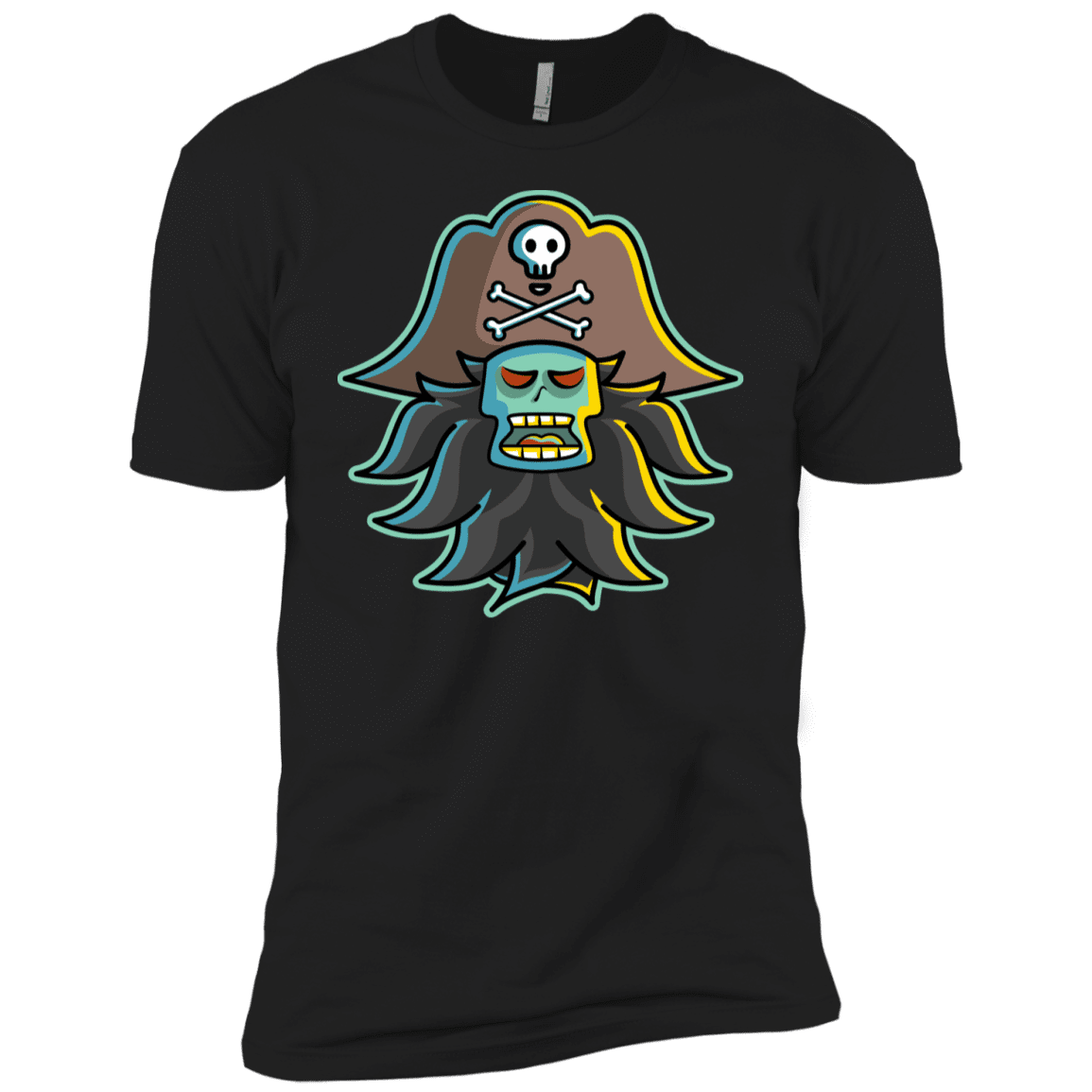 T-Shirts Black / YXS Ghost Pirate LeChuck Boys Premium T-Shirt