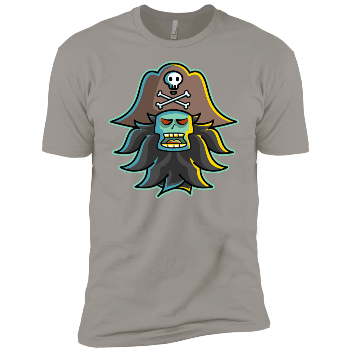 T-Shirts Light Grey / YXS Ghost Pirate LeChuck Boys Premium T-Shirt