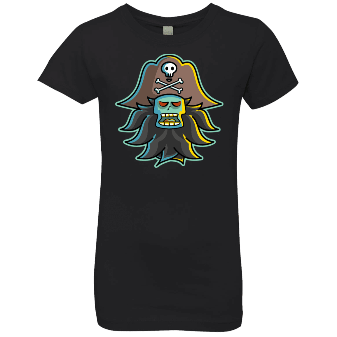 T-Shirts Black / YXS Ghost Pirate LeChuck Girls Premium T-Shirt