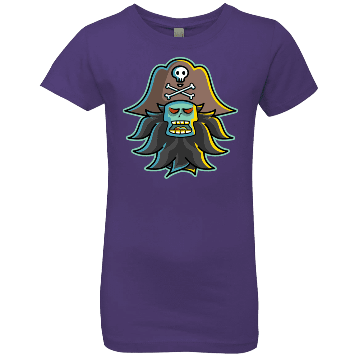 T-Shirts Purple Rush / YXS Ghost Pirate LeChuck Girls Premium T-Shirt