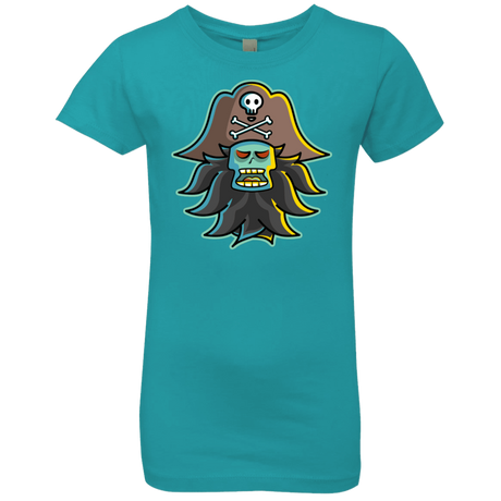 T-Shirts Tahiti Blue / YXS Ghost Pirate LeChuck Girls Premium T-Shirt