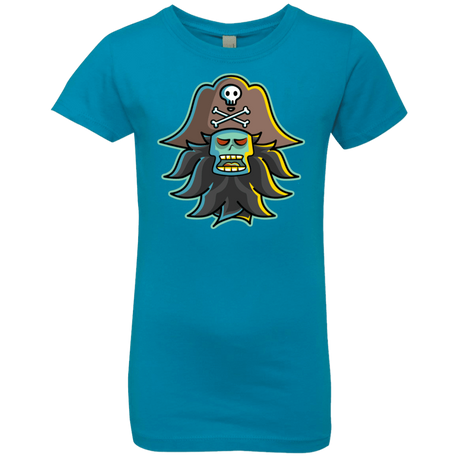 T-Shirts Turquoise / YXS Ghost Pirate LeChuck Girls Premium T-Shirt