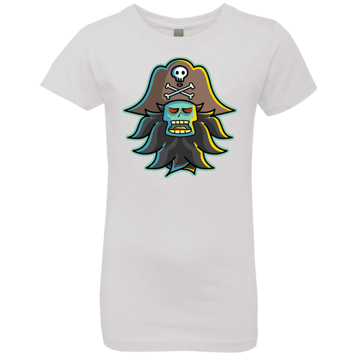 T-Shirts White / YXS Ghost Pirate LeChuck Girls Premium T-Shirt