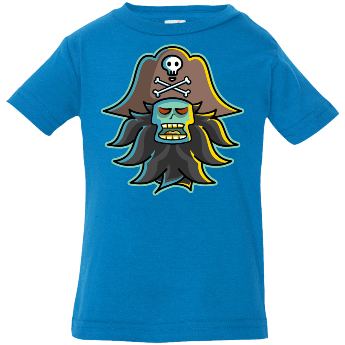 T-Shirts Cobalt / 6 Months Ghost Pirate LeChuck Infant Premium T-Shirt