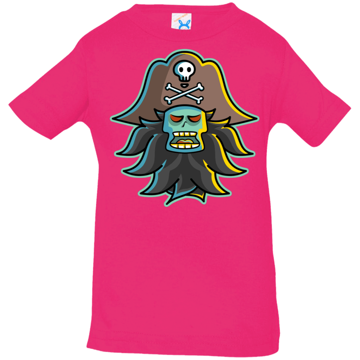 T-Shirts Hot Pink / 6 Months Ghost Pirate LeChuck Infant Premium T-Shirt