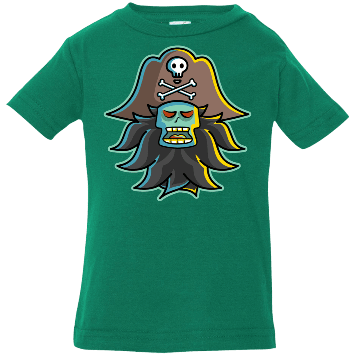 T-Shirts Kelly / 6 Months Ghost Pirate LeChuck Infant Premium T-Shirt
