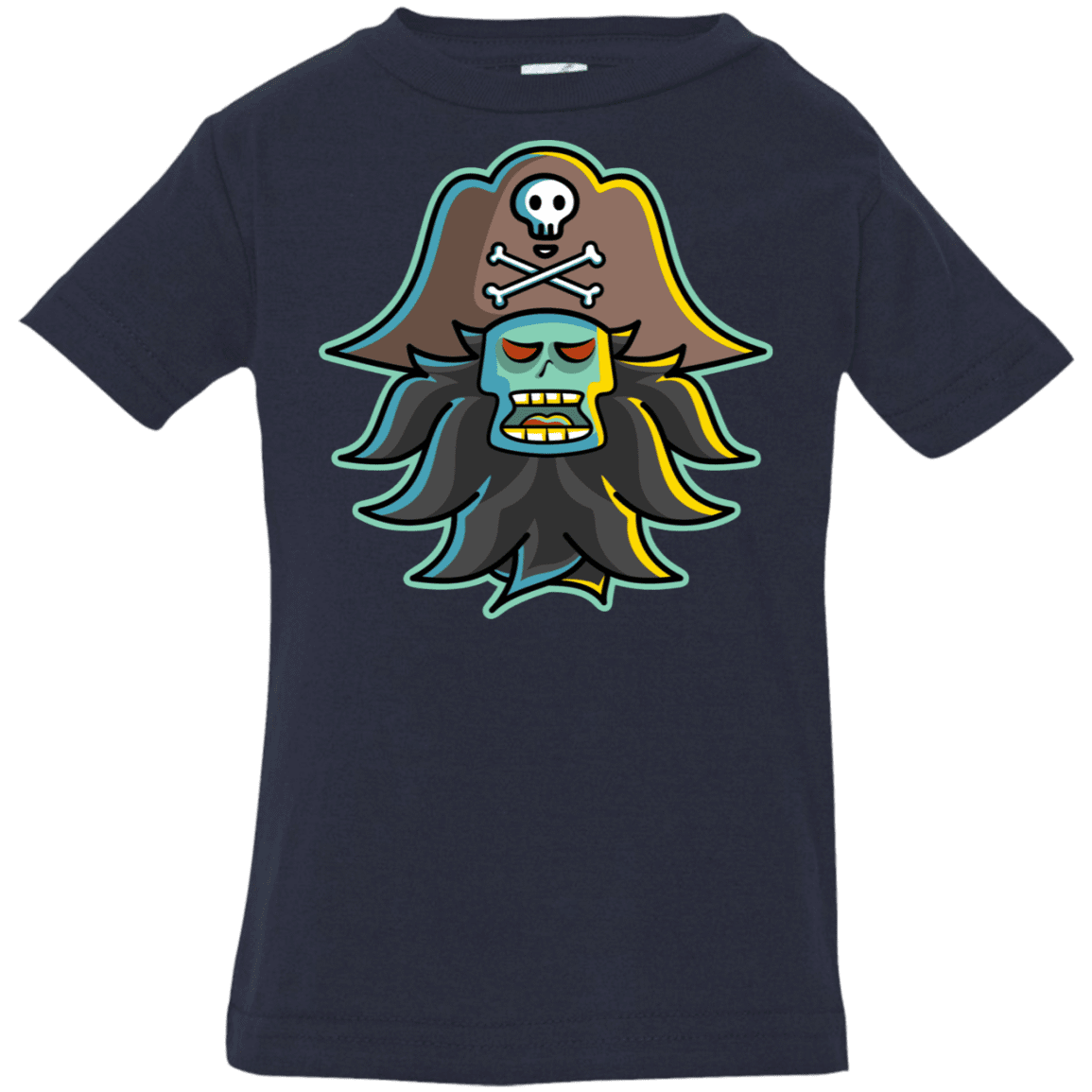 T-Shirts Navy / 6 Months Ghost Pirate LeChuck Infant Premium T-Shirt
