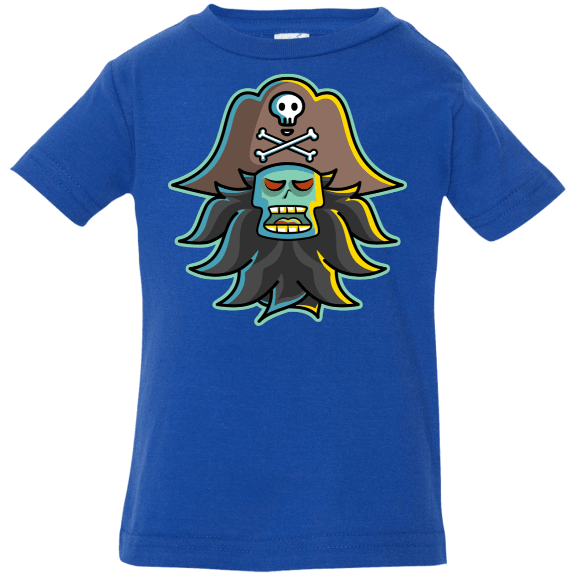 T-Shirts Royal / 6 Months Ghost Pirate LeChuck Infant Premium T-Shirt