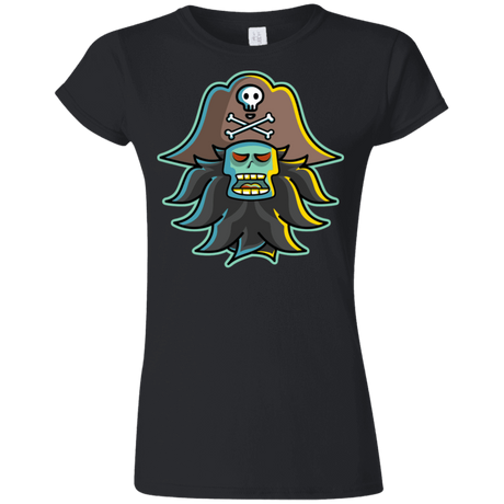 T-Shirts Black / S Ghost Pirate LeChuck Junior Slimmer-Fit T-Shirt