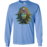 T-Shirts Carolina Blue / S Ghost Pirate LeChuck Men's Long Sleeve T-Shirt