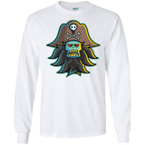 T-Shirts White / S Ghost Pirate LeChuck Men's Long Sleeve T-Shirt