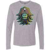 T-Shirts Heather Grey / S Ghost Pirate LeChuck Men's Premium Long Sleeve
