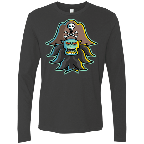 T-Shirts Heavy Metal / S Ghost Pirate LeChuck Men's Premium Long Sleeve