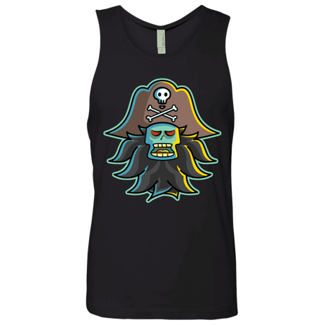 T-Shirts Black / S Ghost Pirate LeChuck Men's Premium Tank Top