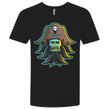 T-Shirts Black / X-Small Ghost Pirate LeChuck Men's Premium V-Neck