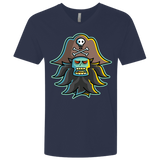 T-Shirts Midnight Navy / X-Small Ghost Pirate LeChuck Men's Premium V-Neck