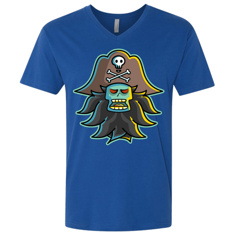 T-Shirts Royal / X-Small Ghost Pirate LeChuck Men's Premium V-Neck