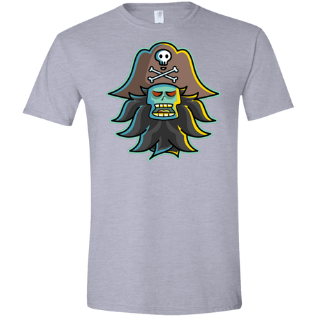 T-Shirts Sport Grey / X-Small Ghost Pirate LeChuck Men's Semi-Fitted Softstyle
