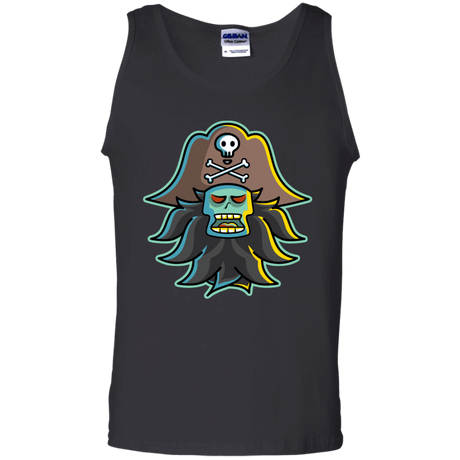 T-Shirts Black / S Ghost Pirate LeChuck Men's Tank Top
