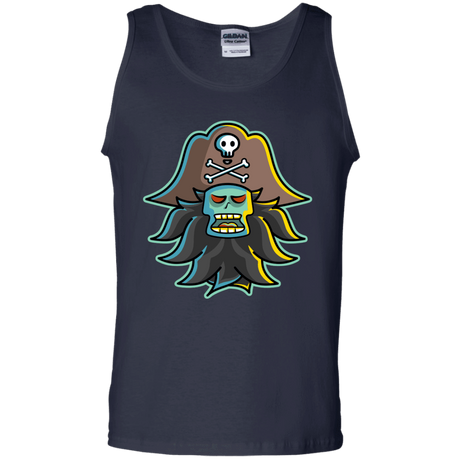 T-Shirts Navy / S Ghost Pirate LeChuck Men's Tank Top