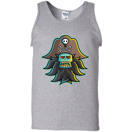 T-Shirts Sport Grey / S Ghost Pirate LeChuck Men's Tank Top