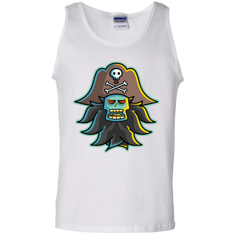 T-Shirts White / S Ghost Pirate LeChuck Men's Tank Top