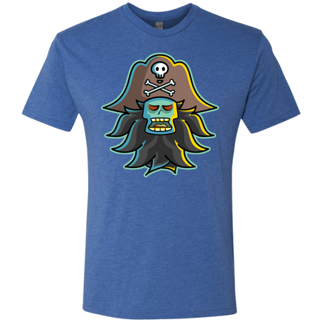 T-Shirts Vintage Royal / S Ghost Pirate LeChuck Men's Triblend T-Shirt
