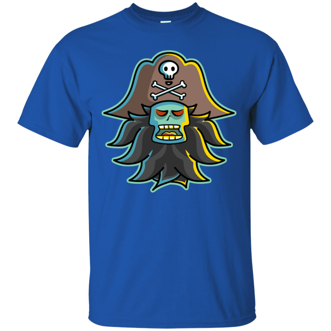 T-Shirts Royal / S Ghost Pirate LeChuck T-Shirt
