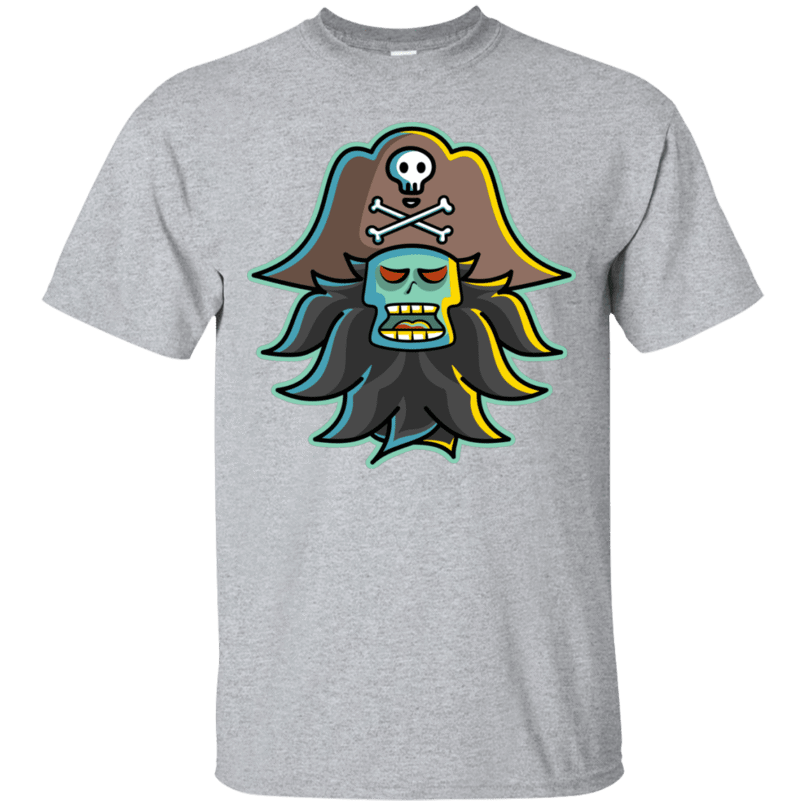 T-Shirts Sport Grey / S Ghost Pirate LeChuck T-Shirt