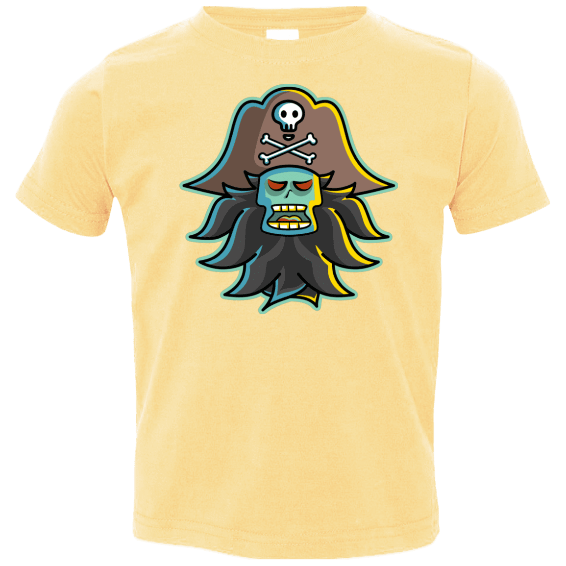 T-Shirts Butter / 2T Ghost Pirate LeChuck Toddler Premium T-Shirt