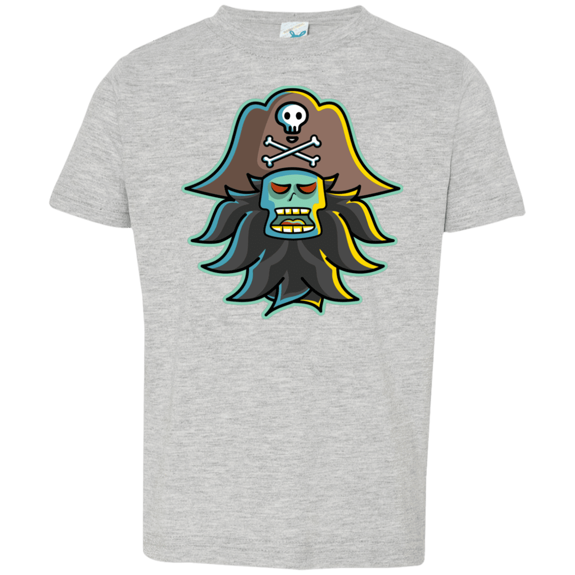 T-Shirts Heather Grey / 2T Ghost Pirate LeChuck Toddler Premium T-Shirt